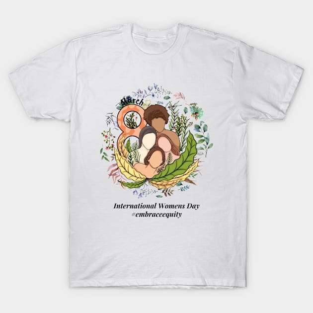 embrace equity international women's day 2023 T-Shirt by Ballari